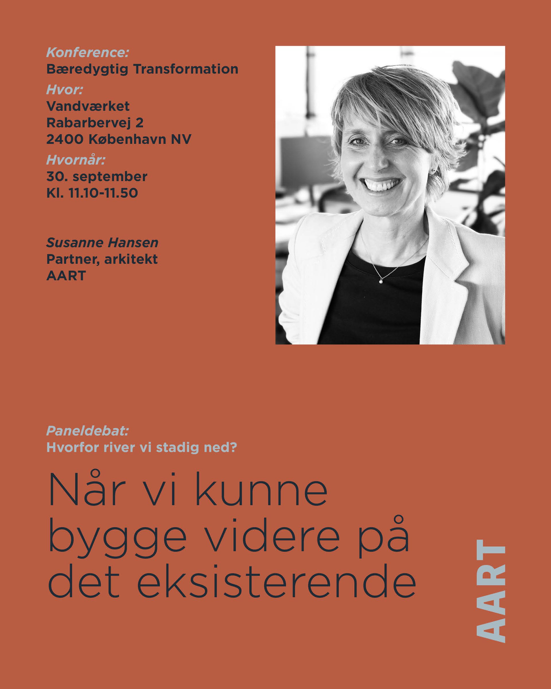 Konference baeredygtig transformation susanne