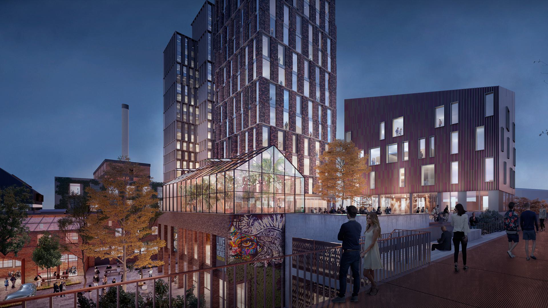 Sydhavnen Kulbroen Aften