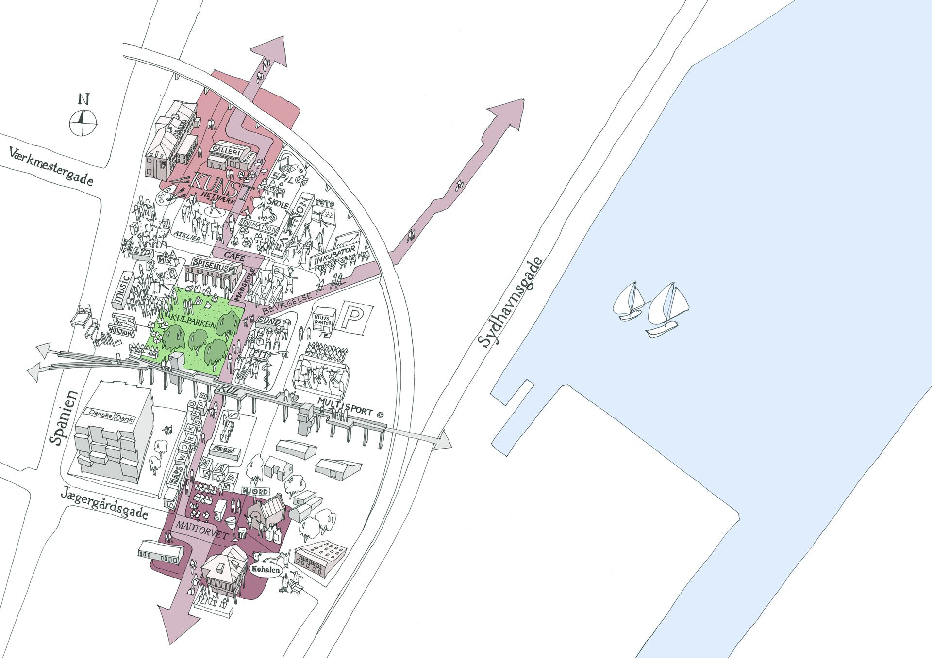 Sydhavnen Sketch