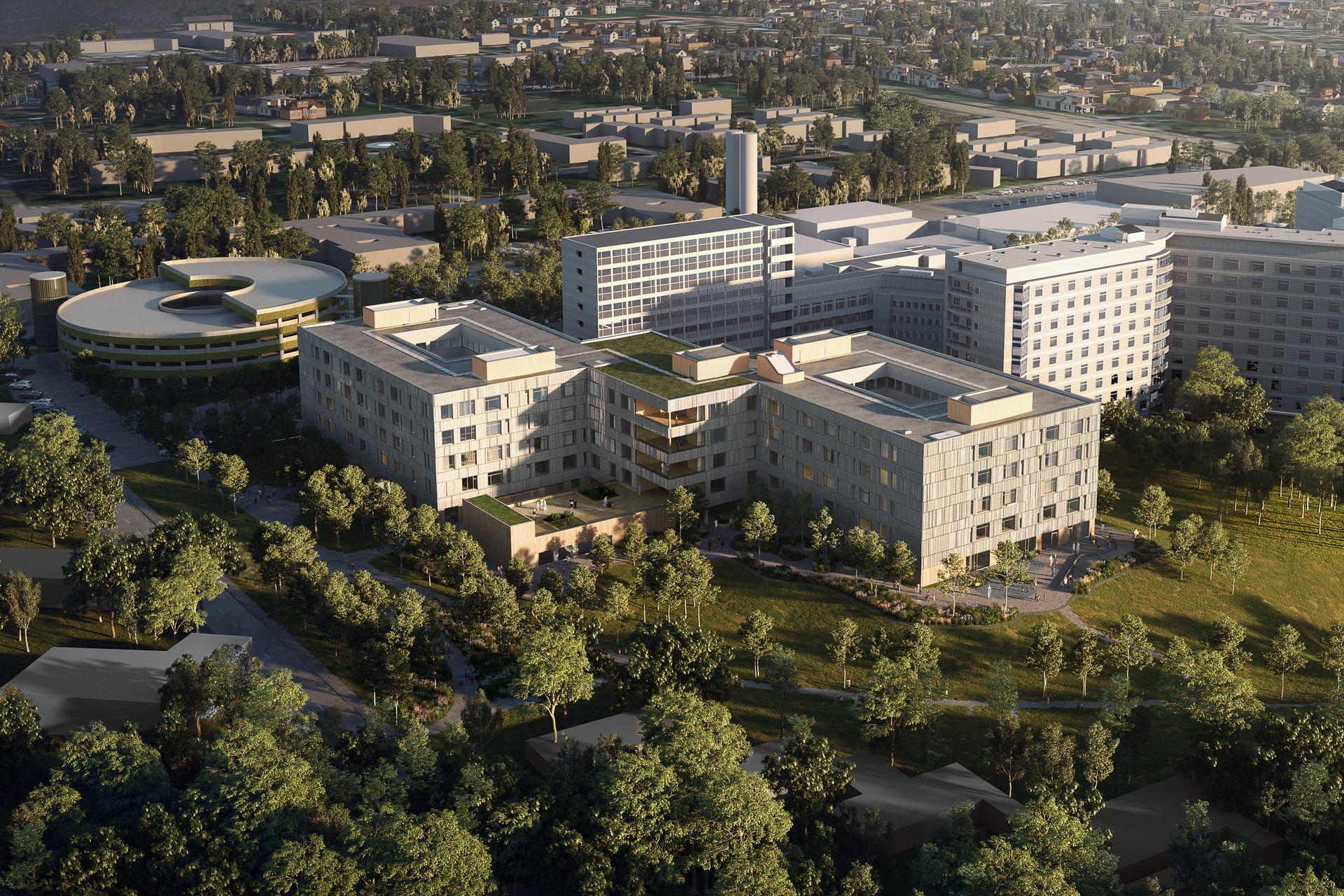 Glostrup neuro Oversigt syd projetering 2020 cut