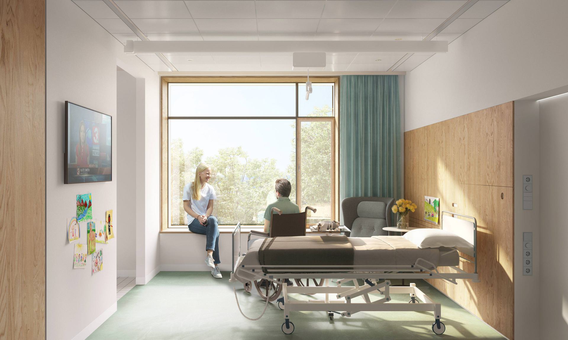 Glostrup neuro Sengestue projetering 2020