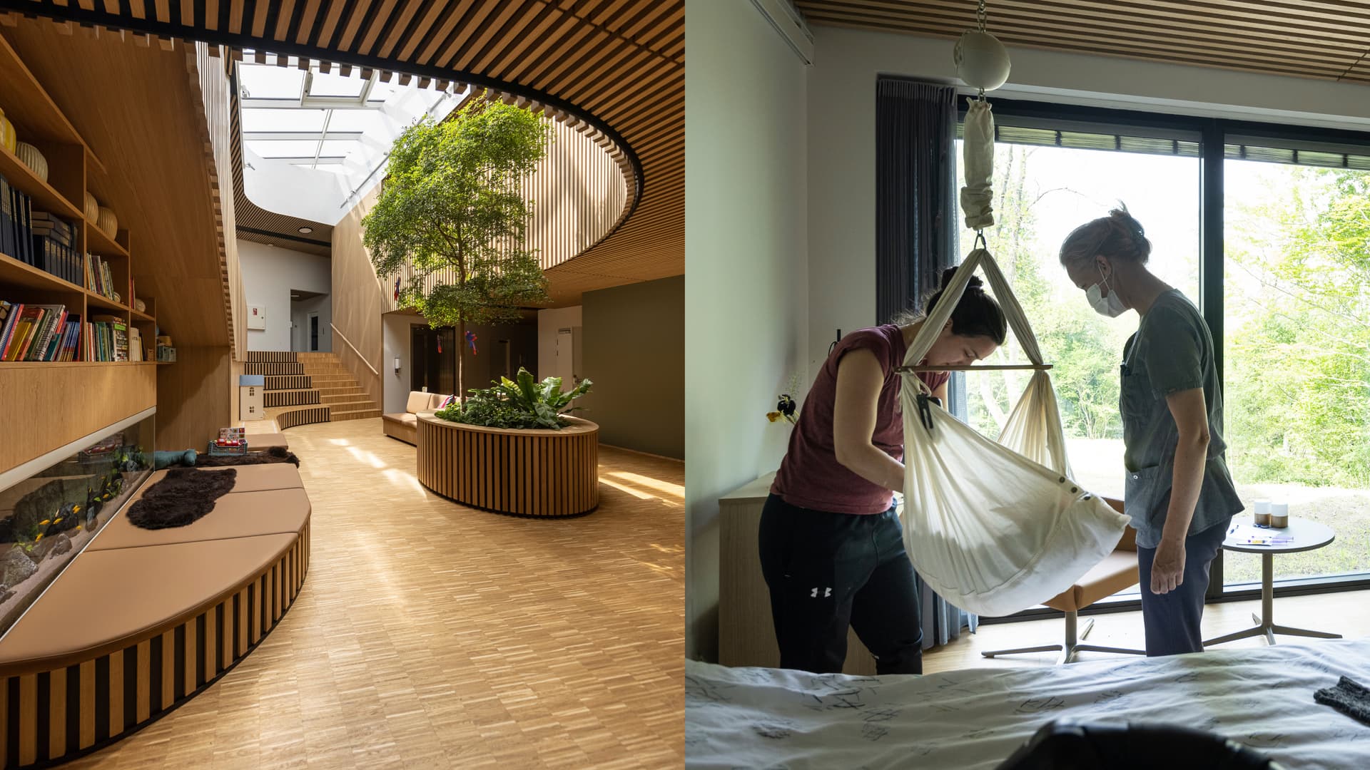 The Children's and Young People's Hospice Strandbakkehuset has been designed to provide a better life for families in a vulnerable situation