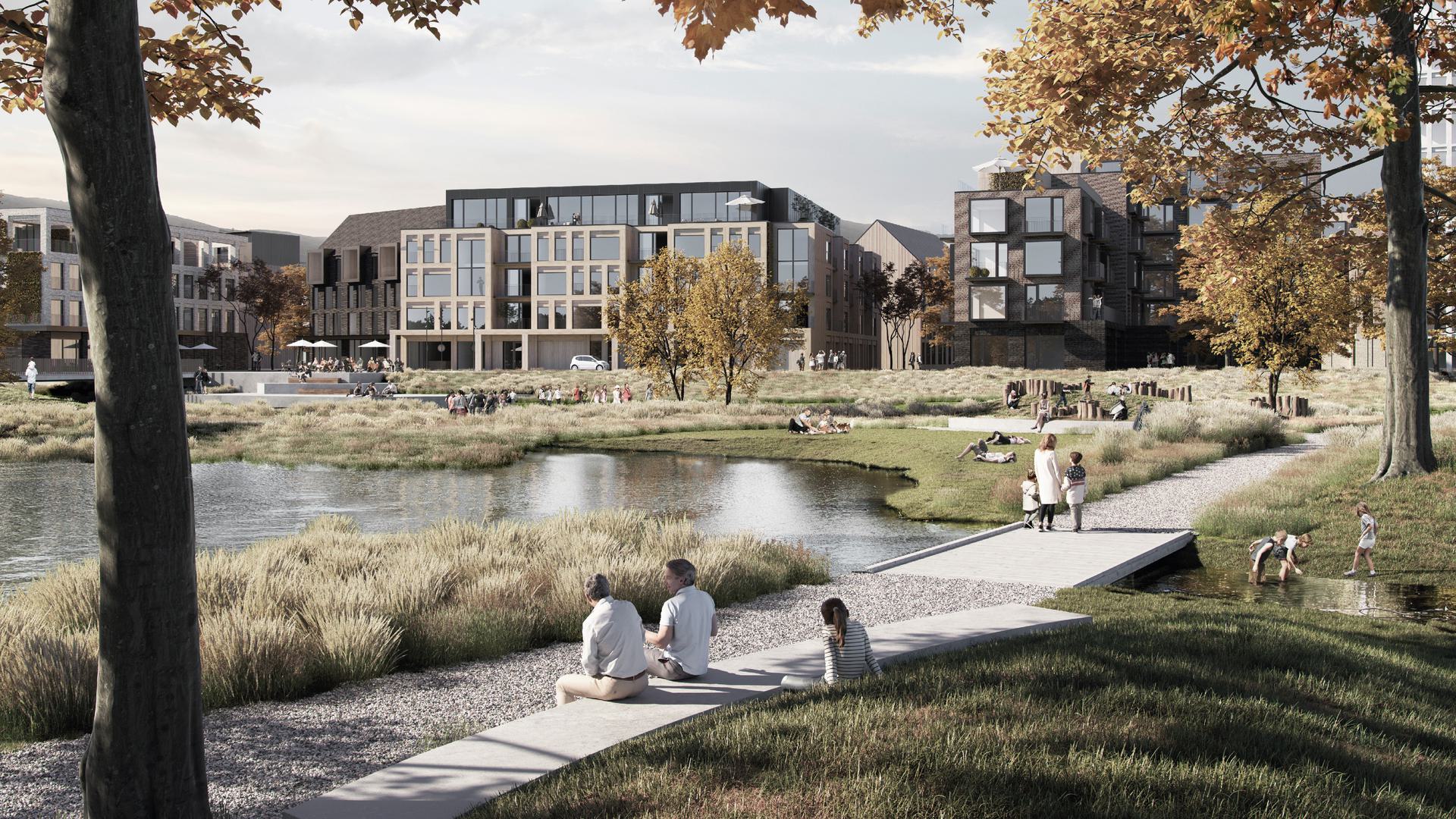 With Ny Rosborg, we are transforming Vejle's former landfill into a climate-adapted district in close contact with nature.
